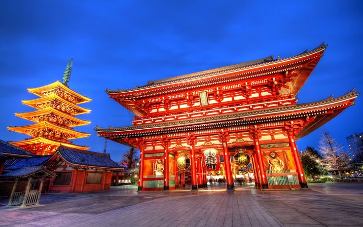 Храм Сенсодзи Япония